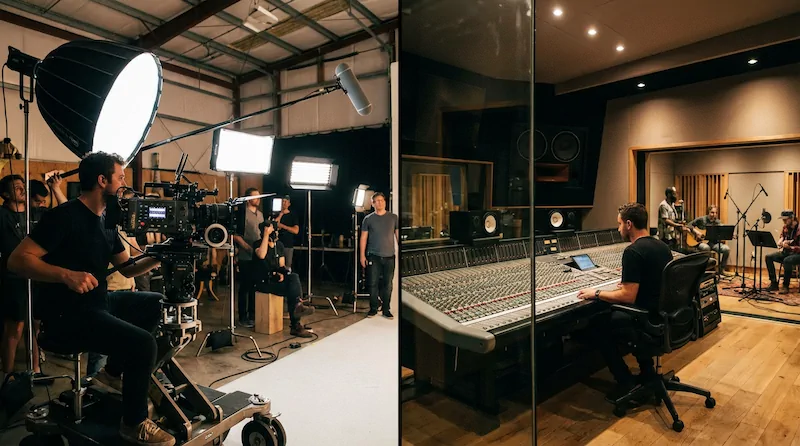 Videoproduktion – Filmning, lyddesign. – A1 Film