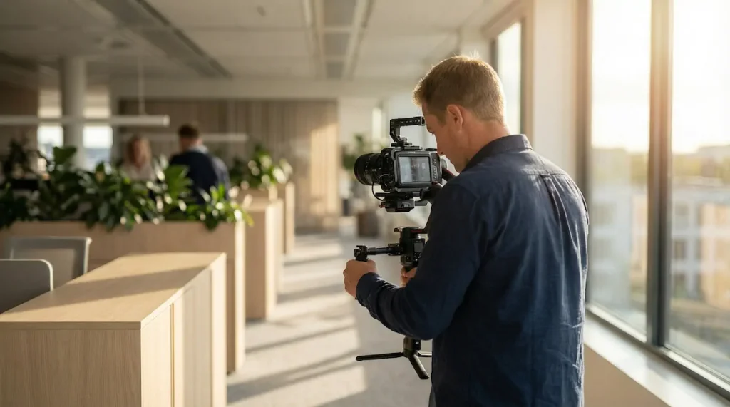 Videoproduktion – Filmning. – A1 Film